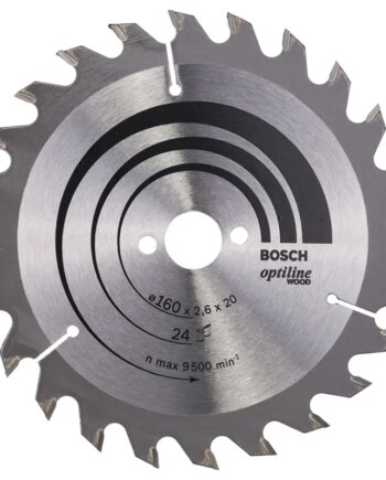 Bosch Rundsavsklinge Optiline 160x2 6x16mm 24t 2608640596