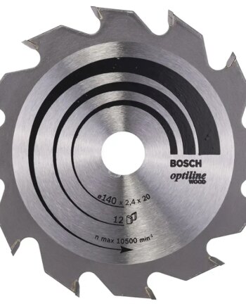 Bosch Rundsavsklinge Optiline 140x2 4x20 12 7mm T12 2608641168