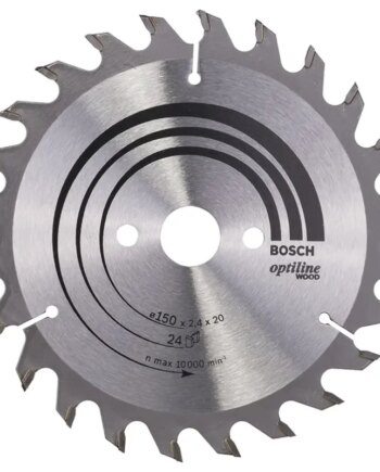 Bosch Rundsavsklinge Optiline 150x2 4x20mm 24t 2608640592