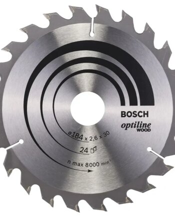 Bosch Rundsavsklinge Optiline 184x2 6x30mm 24t 2608640610