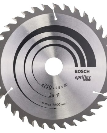 Bosch Rundsavsklinge Optiline 210x2 8x30 Mm 36 Tdr 2608640622