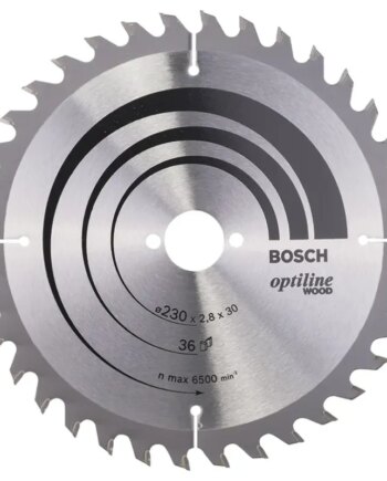 Bosch Rundsavsklinge Optiline 230x2 8x30 Mm 36 Tdr 2608640628