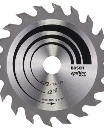 Bosch Rundsavsklinge Optiline 140x2 4x13 Mm 20 Tdr 2608640586