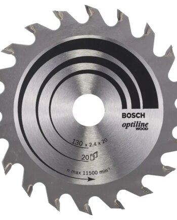 Bosch Rundsavsklinge Optiline 130x2 4x16 Mm 20 Tdr 2608640582