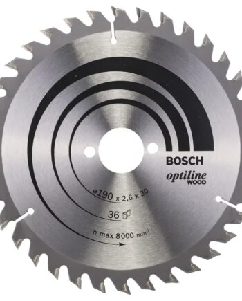 Bosch Rundsavsklinge Optiline 190x2 6x30 Mm 36 Tdr 2608640616
