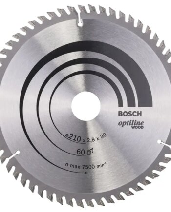 Bosch Rundsavsklinge Optiline ø210x2 8x30mm 60t 2608641190