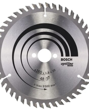 Bosch Rundsavsklinge Optiline ø160x1 8x20 16mm 48t 2608641172