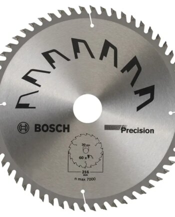 Bosch Rundsavsklinge Precision 216x2 5x30 Mm 60 Tdr 2609256935