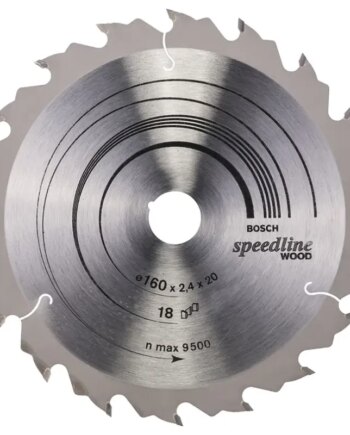 Bosch Rundsavsklinge Speedline Wood 160x20mm 18t 2608640787