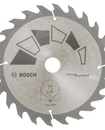 Bosch Rundsavsklinge Stand ø160x2 2x20 16mm T24 2609256810