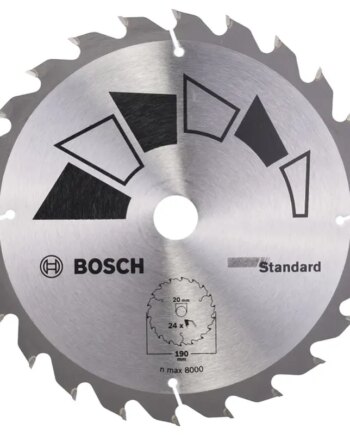 Bosch Rundsavsklinge Stand ø190x2 2x20 16mm T24 2609256818