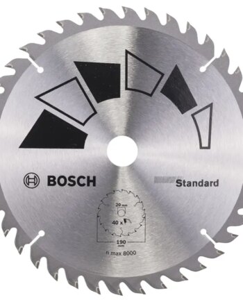 Bosch Rundsavsklinge Stand ø190x2 2x20 16mm T40 2609256819