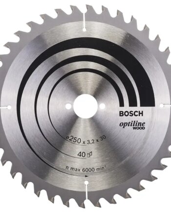 Bosch Rundsavsklinge  Stat Uw 250x3 2x30 Mm 40 Tdr 2608640670