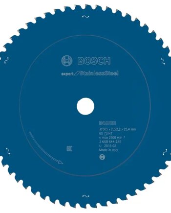 Bosch Rundsavsklinge 305x25 4mm 60t Exp Stainless 2608644285