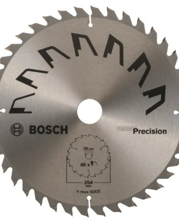 Bosch Rundsavsklinge 254x30mm T40 Precision 2609256b59