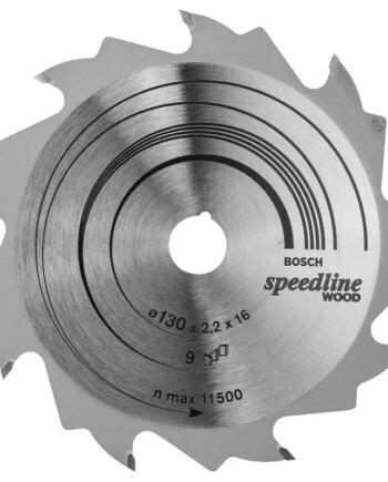 Bosch Rundsavsklinge 130x16mm 9t Speedline Wood 2608640774