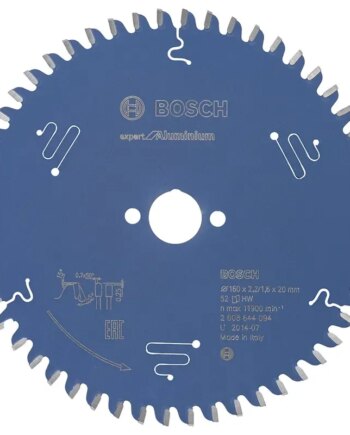 Bosch Rundsavsklinge 160x20x2 2mm 52t Exp Alu 2608644094