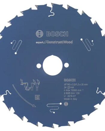 Bosch Rundsavsklinge 190x30x2mm 24t Exp Constructwo 2608644139