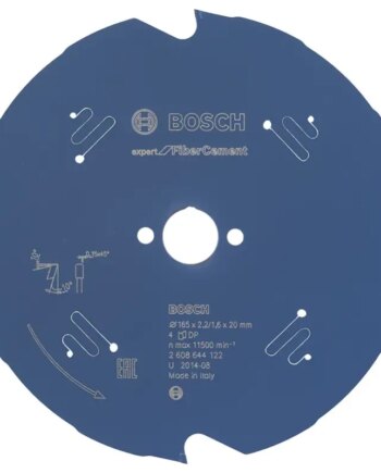 Bosch Rundsavsklinge 165x20x2 2mm 4t Exp Fiber Ceme 2608644122