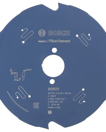 Bosch Rundsavsklinge 170x30x2 2mm 4t Exp Fiber Ceme 2608644123