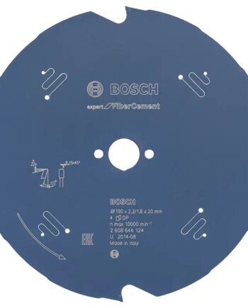 Bosch Rundsavsklinge 190x20x2 2mm 4t Exp Fiber Ceme 2608644124