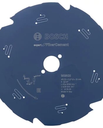 Bosch Rundsavsklinge 230x30x2 2mm 6t Exp Fiber Ceme 2608644347