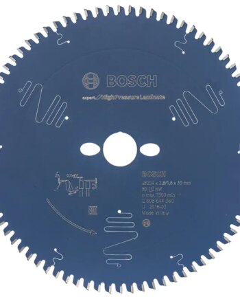 Bosch Rundsavsklinge 254x30x2 8mm 80t Exp Highpress 2608644360