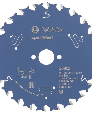 Bosch Rundsavsklinge 140x20x1 8mm 24t Exp Wood 2608644008