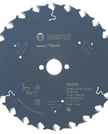 Bosch Rundsavsklinge 165x20x2 6mm 24t Exp Wood 2608644022