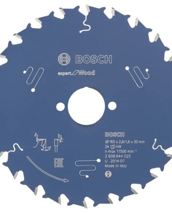 Bosch Rundsavsklinge 165x30x2 6mm 24t Exp Wood 2608644025