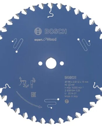 Bosch Rundsavsklinge 184x16x2 6mm 40t Exp Wood 2608644036