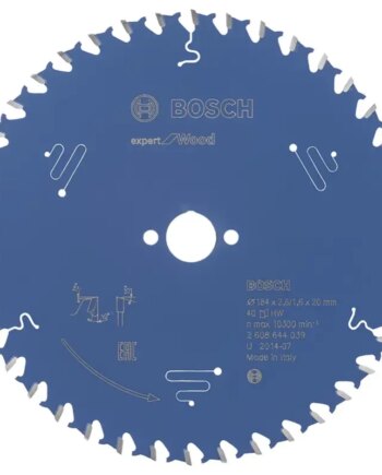Bosch Rundsavsklinge 184x20x2 6mm 40t Exp Wood 2608644039