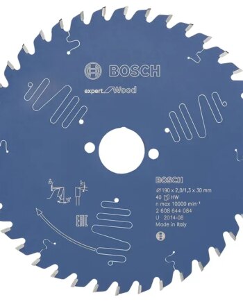 Bosch Rundsavsklinge 190x30x2mm 40t Exp Wood 2608644084