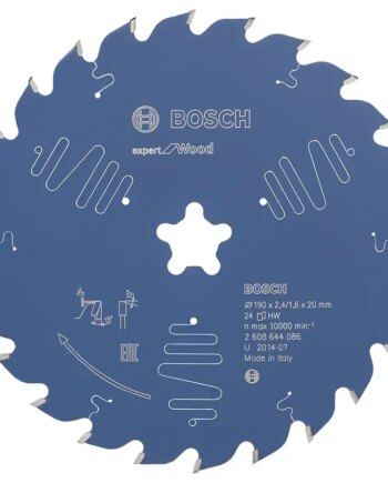 Bosch Rundsavsklinge 190xfastfixx2 4mm 24t Exp Wood 2608644086