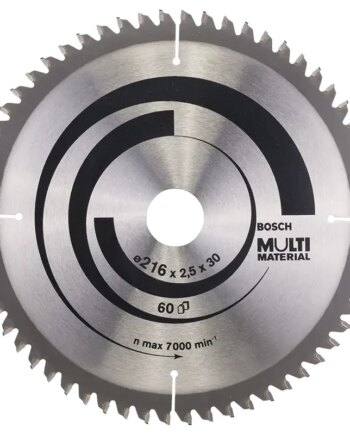 Bosch Rundsavsklinge ø216x30mm 60t -5gr Alu 2608640446