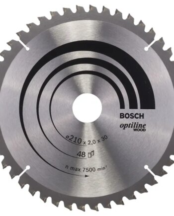 Bosch Rundsavsklinge   210   30mm 48   -5gr Træ 2608640430
