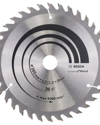 Bosch Rundsavsklinge ø165x1 7x20 36t Optiline 2608642602