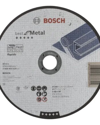 Bosch Skæreskive A46v     180x1 6mm Lige 2608603520