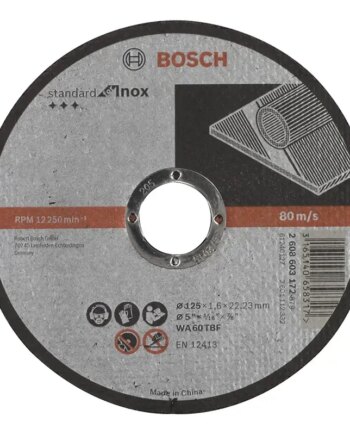 Bosch Skæreskive Inox 125x1 6mm Std 2608603172