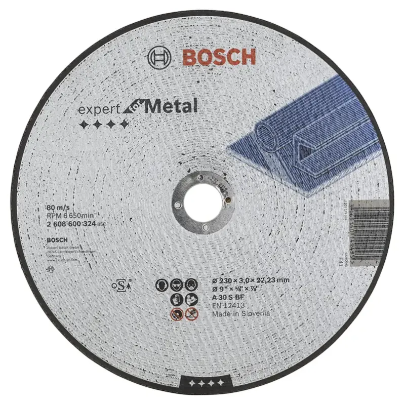 Bosch Skæreskive Lige ø230x3mm 2608600324