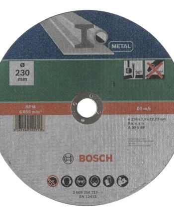 Bosch Skæreskive Metal 230x3 0mm Lige 2609256319