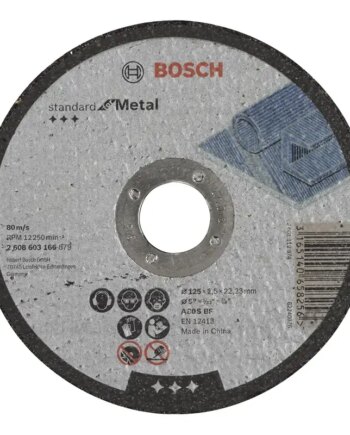 Bosch Skæreskive Metal 125x2 5mm Std 2608603166