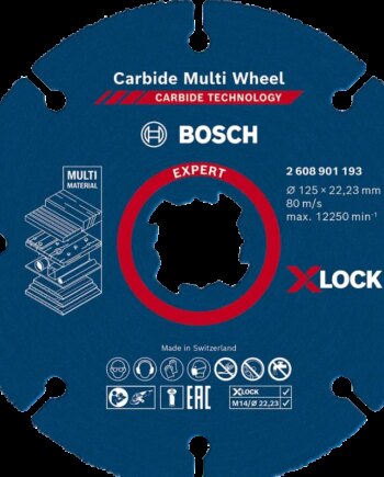 Bosch Skæreskive Multiwheel Hm 125x22 23mm 2608623013