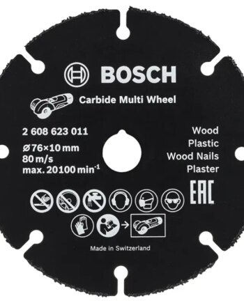 Bosch Skæreskive Multiwheel Hm 76x10mm Gws10   2608623011