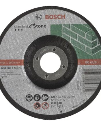 Bosch Skæreskive Sten 125x2 5mm Krøp Std 2608603174