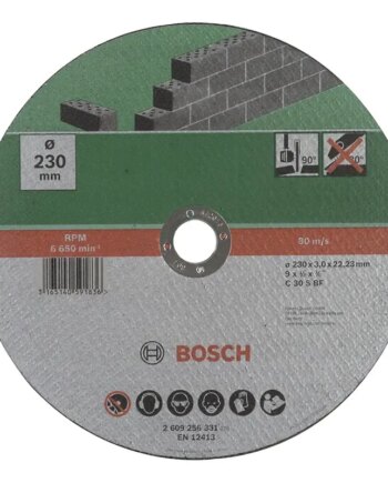 Bosch Skæreskive Sten 230x3 0mm Lige 2609256331