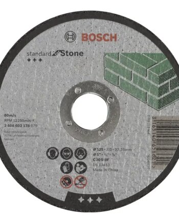 Bosch Skæreskive Sten 125x3mm Std 2608603178