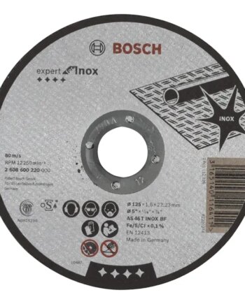 Bosch Skæreskive 125x1   Inox 2608600220