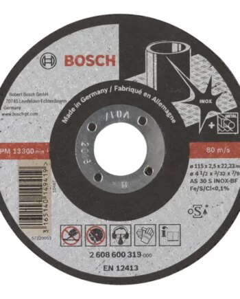 Bosch Skæreskive 115x2   Inox 2608600319