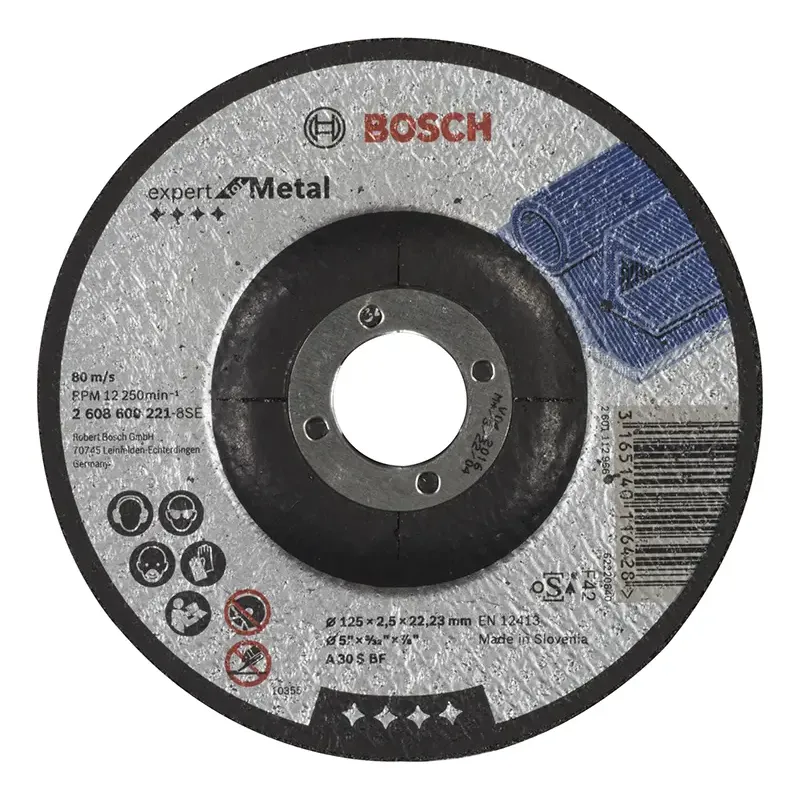 Bosch Skæreskive 125x2   Metal 2608600221